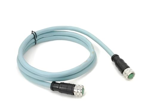 Cable Ethernet Industrial Cat7 M12 8 Pin 1 m miniatura 4
