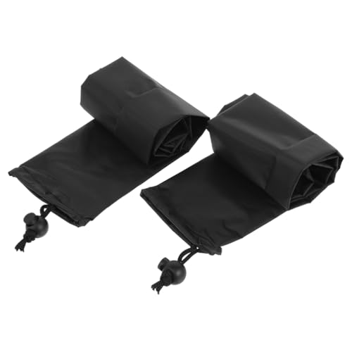 Operitacx Cubiertas Protectoras para Limpiaparabrisas Fundas para Escobillas De Coche 1 Par 67 * 10cm Negro Resistente Al Agua