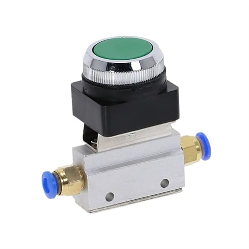 Válvula manual neumática MOV-02 de control mecánico con dos puertos 4