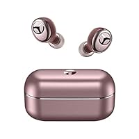 TRANYA T6 Wireless Earbuds with Qualcomm aptX Adaptive Audio, CVC 8.0 Noise Reduction Bluetooth Earphones, Multipoint Connection, Customized APP, IPX5 Waterproof Headphones for Sports