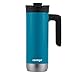 Contigo Superior 2.0 Stainless Steel Travel Mug with Handle Leak-Proof Lid Double-Wall Insulation for Hot & Cold Beverages, 20oz, Juniper, Ideal for Commuting and Travel