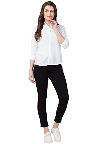 Image of FUNDAY FASHION Women's Rayon Blend Regular Fit Long Sleeve All Purpose Shirt