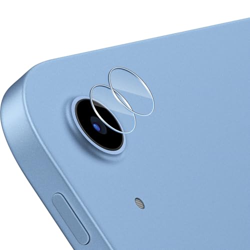 HidWee 2 Piezas Protector de Lente Cámara Compatible con Apple iPad 11th Generation (2025) (A16 Chip) Protector de Cámara, 9H Dureza, Anti-Arañazos, HD Sin Burbujas, Antihuellas