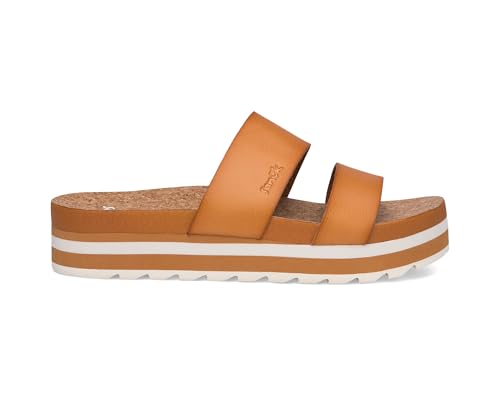 Image of Sanuk Womens Alt-Itude | Platform Sandals Women | Womens Fashion Slide Sandals | Molded Footbed with Arch Support