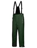 STRETCH & BRETHABLE: Diese Skihose mit 4-Wege-Stretch-Polyester-Mischgewebe bietet überlegene Weichheit und Atmungsaktivität. Die recycelte synthetische Isolierung sorgt für zusätzliche Wärme, das Polyestergewebe und die atmungsaktive Membran leiten Feuchtigkeit ab. Diese Hose bewegt sich mit dir und hält dich beim Skifahren bequem.