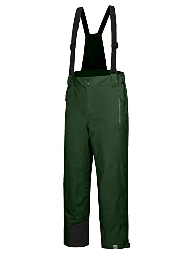Mapamyumco Pantalon de ski pour homme - Imperméable, coupe-vent et isolant thermique - Avec boucle amovible, vert foncé, XL Cover
