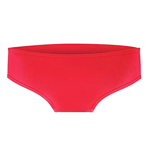 T TOOYFUL Calça de de Biquíni Calcinha de Silicone Calça de, Vermelho, Tamanho real