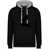 Der langarm Kaputzenpullover ist eine lässige Alternative zu herkömmlichen Pullover, Sweatshirts und Sweater: Kapuze, Kordel und Tasche machen das bedruckte Oberteil zu etwas ganz besonderem