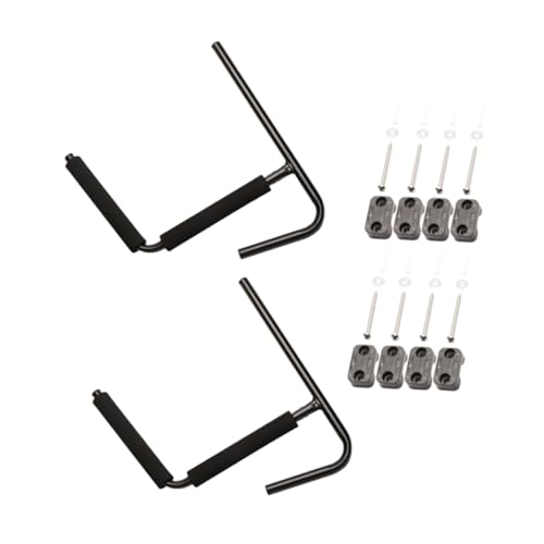 ifundom 2pcs Heavy Duty Paddle Board Mount Storage Hooks for Kayak Garage Surfboard Hanger Easy Install Scratch Proof