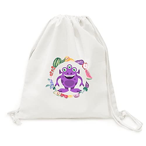 Sac en tissu pliable pour fruits légumes transport courses zéro déchet