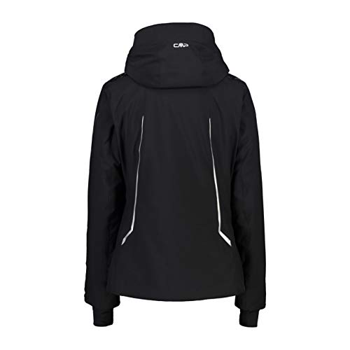 CMP Giacca da Sci 4-Way Stretch, Donna, Nero, 44