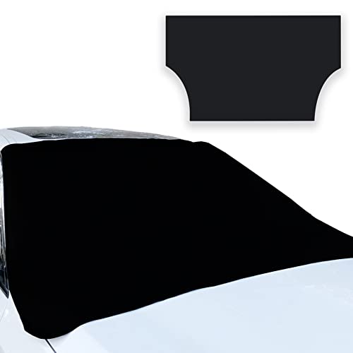 Car Windshield Snow Cover, All Weather Winter & Summer Front Window Automotive Covers Sun & Snow-Shade, Windshield Snow Ice Cover With Magnetic Edges For Most Cars Trucks Vans And Suvs #TOP29