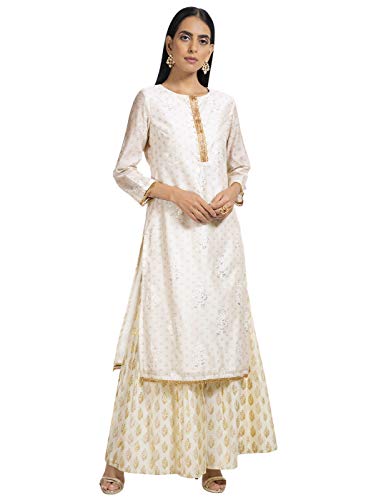 Image of Indya Women's Synthetic Kurta