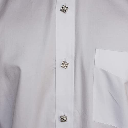 Cufflinks for Men Tuxedo Studs Set and Cufflinks Sets Cuff links mens Handcrafted Sterling Silver 21k Gold Roduim Pleated4