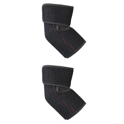 KOMBIUDA 2pcs Breathable Elbow Sleeve Support for Sports Elbow Guard Sleeve Elastic Band for Men Women