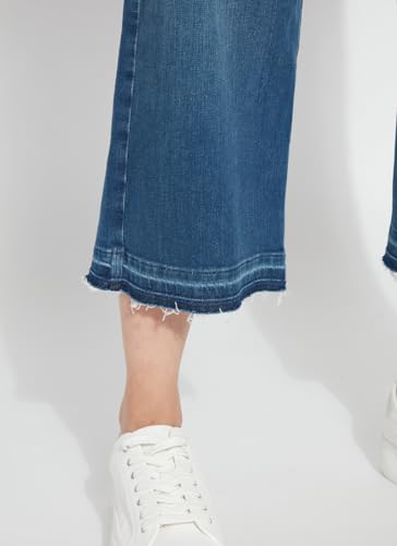 Lyssé Denim Frances Cropped Jeans – Wide Leg Crop Jeans for Women, Premium Woven Stretch Jeans with Holding Power4