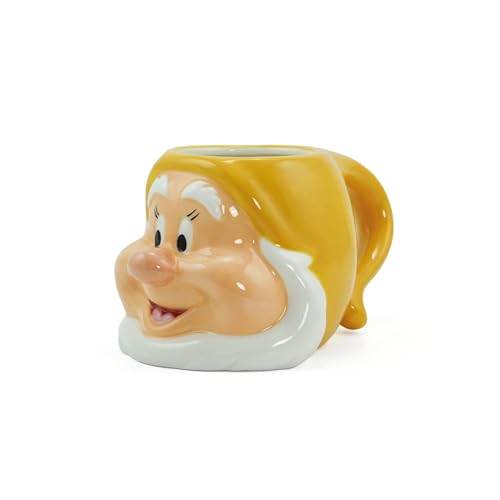 Disney Tasse Blanche-Neige en forme de Happy - Capacité : 470 ml