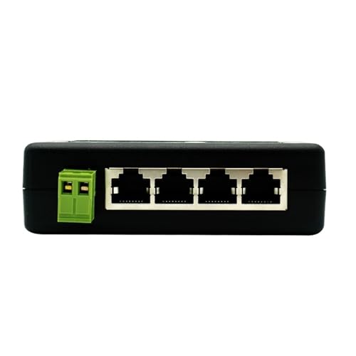 Inyector POE de 4 puertos y divisor POE de 8 puertos, Power over Ethernet IEEE 802.3af