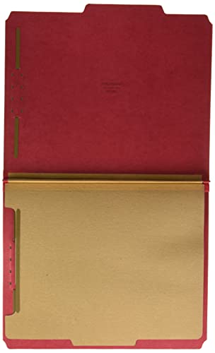 Nature Saver Classification Folders, Bright Red (Natsp17201) #TOP1