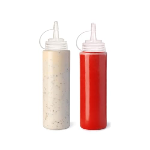 Image of Food grade, bpa free, non toxic, plastic Tasty ketchup Sauce bottle /Squeeze Bottle For Ketchup, iceing, cream, chutney, sauses oil etc (800 ML)