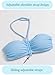 KIRACELLE Girls Bikini Sets 2 Piece Bathing Suits Solid Color Girls' Swimsuits Cute Fashion Ruffled Halter Neck Adjustable Straps Kids Surf Quick Dry for Beach Sport Swimwear Sky Blue 7-8 Years