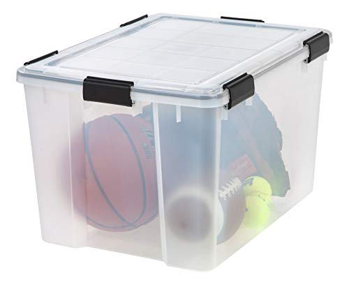 Iris 585855 Usa 74 Quart Weathertight Plastic Storage Bin Tote Organizing Container thumb #5