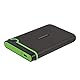 Transcend 2TB StoreJet 25M3C robuste 2,5 externe Festplatte USB Typ-C USB 3.1 Gen 1 Eisengrau - TS2TSJ25M3C