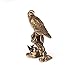 2Pic mosiądz orzeł ptak ozdoby na biurko ozdoby do dekoracji kreatywny Retro miedziany orzeł Home Decor miniaturowe figurki prezenty-orzeł ptak