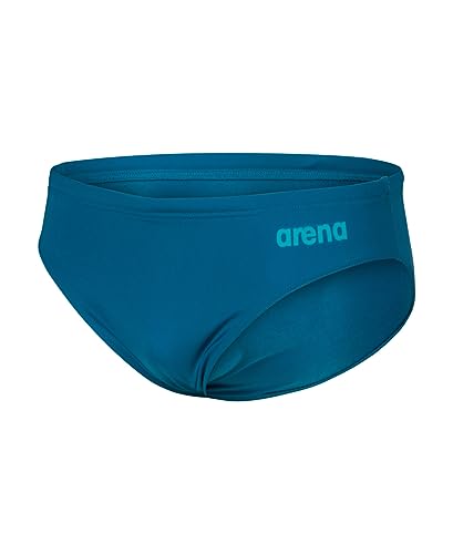 Image of Arena Men's Team Solid Swim Brief MaxLife Athletic Swimwear Professional Swimsuit Bathing Suit
