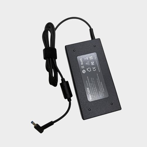 OSISZI 120W Desktop Computer AC Adapter Compatible with HP USB-C Dock G5 Thunderbolt Dock 120w G4 Docking Station Pavilion 15 17 5TW10UT 5TW10AA 710412-001 709985-001 Laptop Charger
