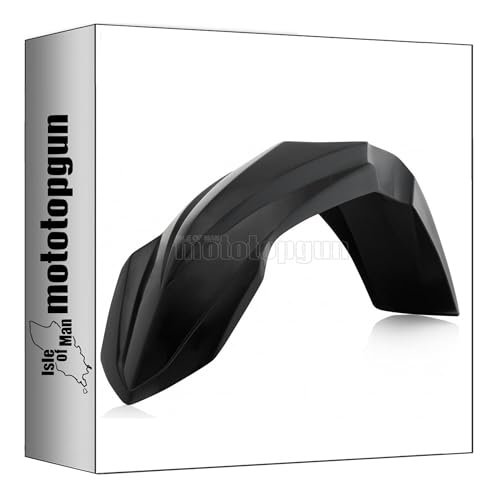 Garde-boue avant noir pour réparer le plastique cassé de votre YZ 125