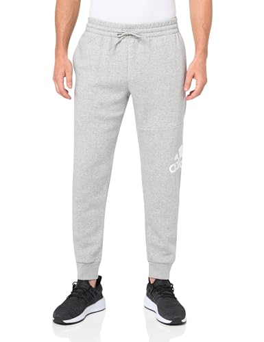 Pantalon fuselé avec grand logo en polaire parfait pour le sport et la détente