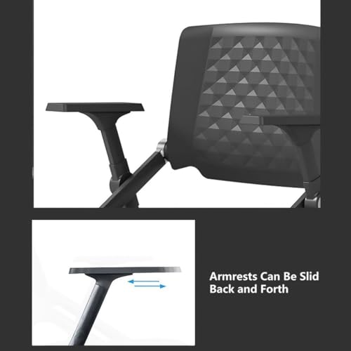 Chaise gain de place grise avec tableau écriture pour petit espace