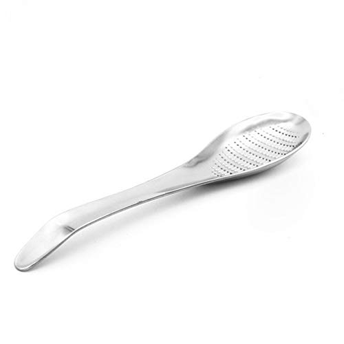 Stainless Steel Ginger Grater Spoon Garlic Grater Shred Tool Creative and Exquisite Workmanship