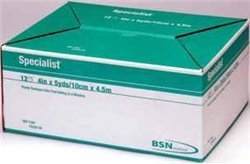 BSN Medical 7367 ضمادة الجص المتخصصة ، إعداد سريع للغاية ، حجم 4 &times; 5 ياردة ، عبوة من 72