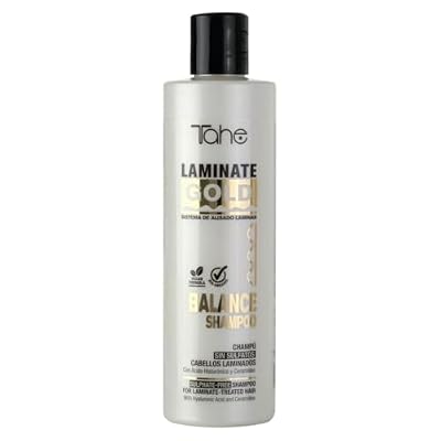 Tahe Laminate Gold Laminar Straightening Maintenance Kit + Shine Hair Oil Treatment 60ml - Essential for Hair Care and Styling