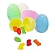 The Dreidel Company Fillable Easter Eggs 50-Pack, Pastel Colorful Bright Plastic Easter Eggs with Hinge, Perfect for Easter Egg Hunt, Surprise Egg, Assorted Pastel Colors, 2.25