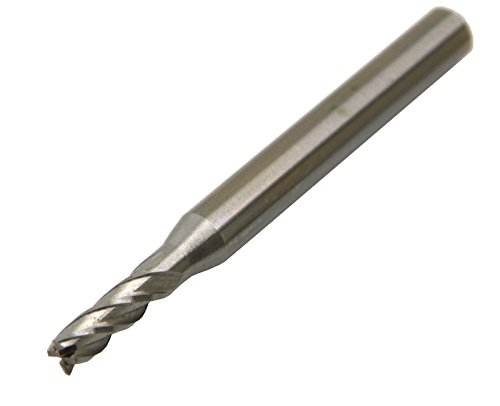 Image of 1 /4 5 /16 3 /8 3Pcs 4Flutes HSS Square Nose End Mill CNC Router Bits Metal Cutting Flat Cutter Slotting Profiling for Aluminum Copper Brass Bronze