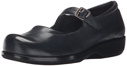 Softwalk Women's Flats, Navy Soft Leather, 7.5