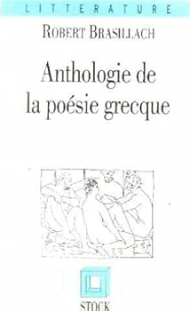 Paperback Anthologie de la poésie grecque [French] Book
