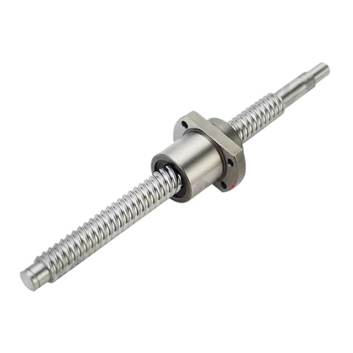 Metal Ball Screw nut end Processing Ball Screw C7 SFS1210 with Flange Single Ball Nut BKBF10 End Machined(750mm)