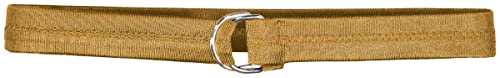 1.5 in. Covered Adult Football Belt Gold - Extra Large