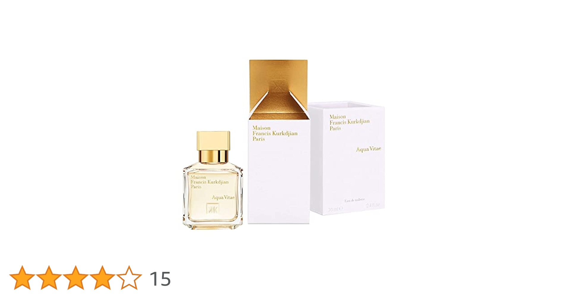 Amazon | Maison Francis Kurkdjian Aqua Vitae EDT Spray 70ml