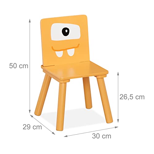 Table enfant avec 2 chaises pour aménager un coin salon multicolore ludique