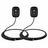 Car Rocker Switch ON/Off Double-Sided Adhesive Installation Surface Mount Button Switch for Power Switches LED Light Strip Fog Lamp Daytime Running Light