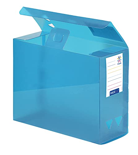 Cajas de índice Viquel Maxi Docs en Polypro flexible de 120 mm archivadores estables de colores 3