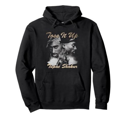 Tupac Oficial Toss It Up Sudadera con Capucha