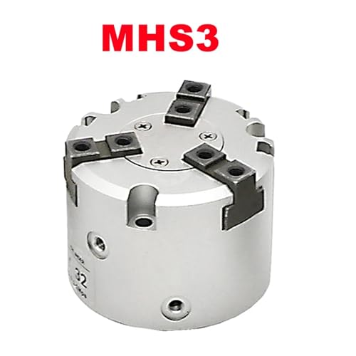 Pince MHS3 50D à 3 doigts double action pour serrage pneumatique