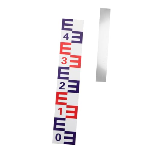 HANABASS Pool Water Level Gauge Adhesive Sticker Accurate Scale Resistant to Fade Night Visibility
