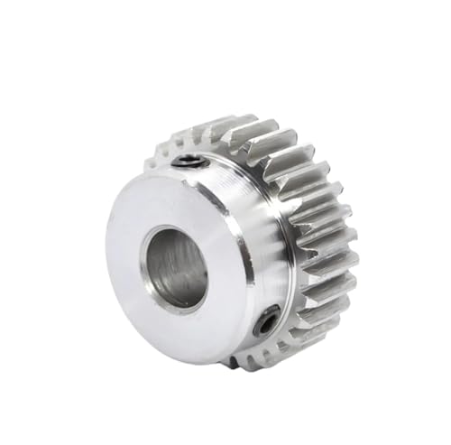 Bevel Gear Pinion Hardware Mechanical 1.5M Mod Spur Gear 12T Pinion Gears Motor Transmission Accessories Steel Teeth(14mm Bore)